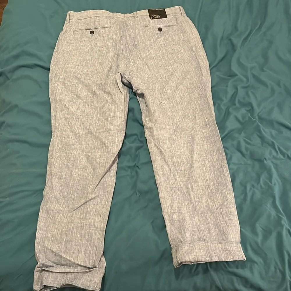 Brand New Banana Republic Men’s Linen Pants 36x32